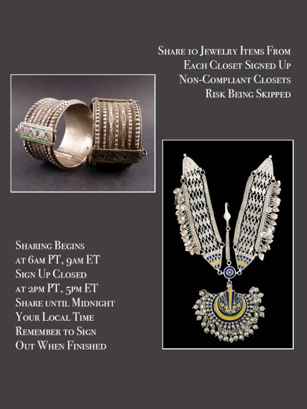 4-8 JUST JEWELRY SHARE - Picture 2 of 16